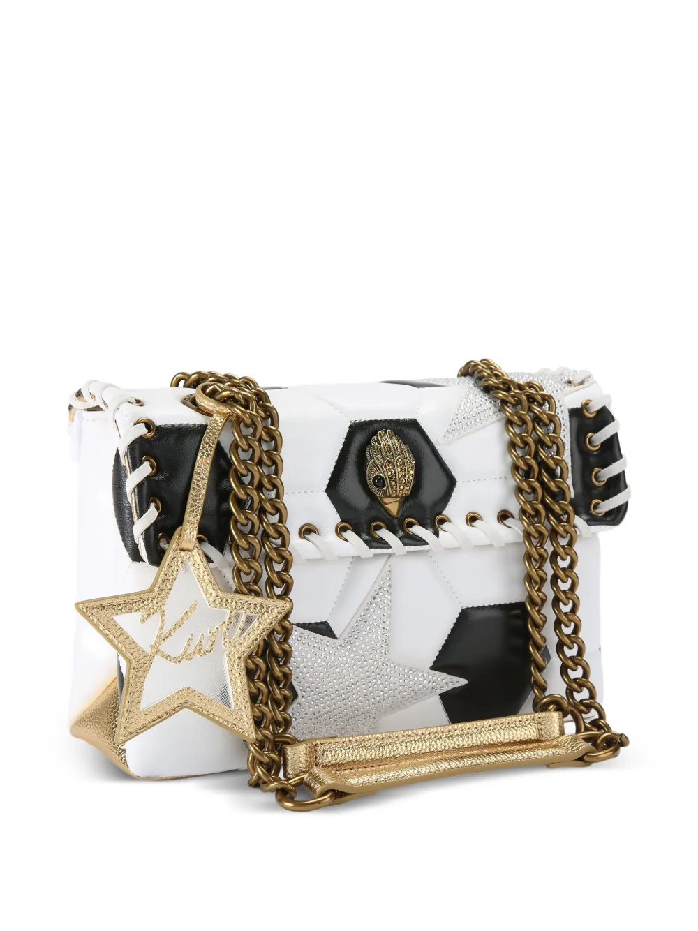 Kurt Geiger London Kensington voetbaltas Wit