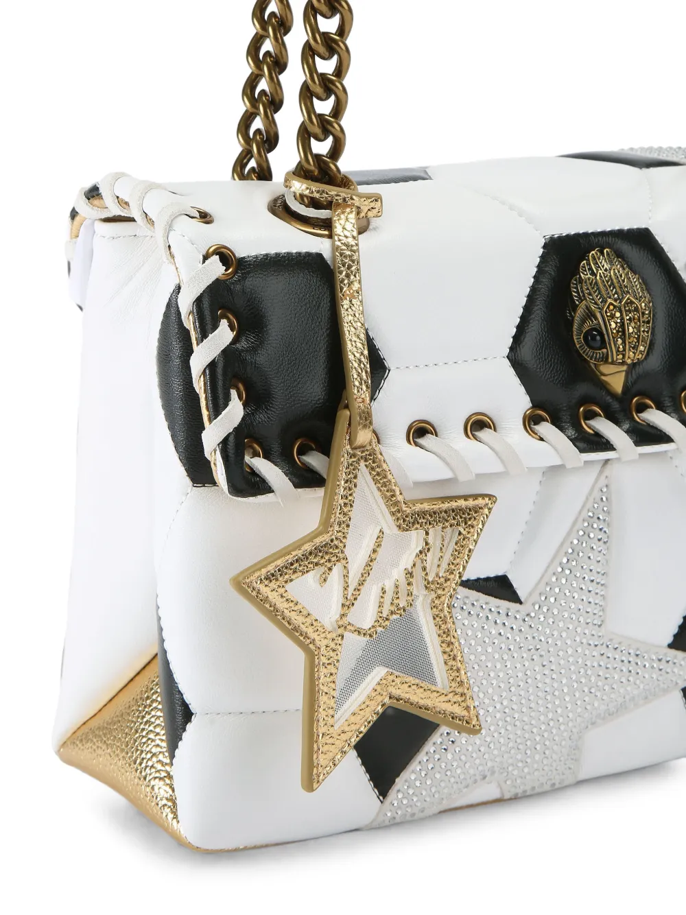 Kurt Geiger London Kensington voetbaltas Wit
