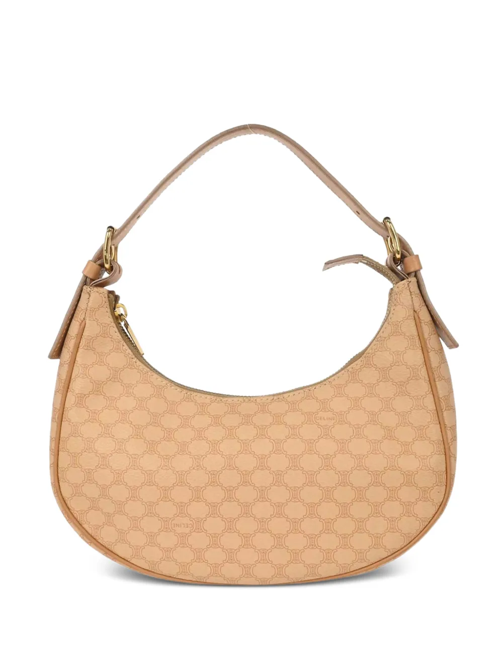 Celine Pre-Owned 1990-2000s Macadam shoulder bag - Toni neutri