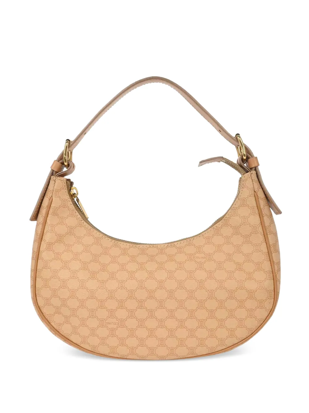Celine Pre-Owned 1990-2000s Macadam shoulder bag - Neutrals