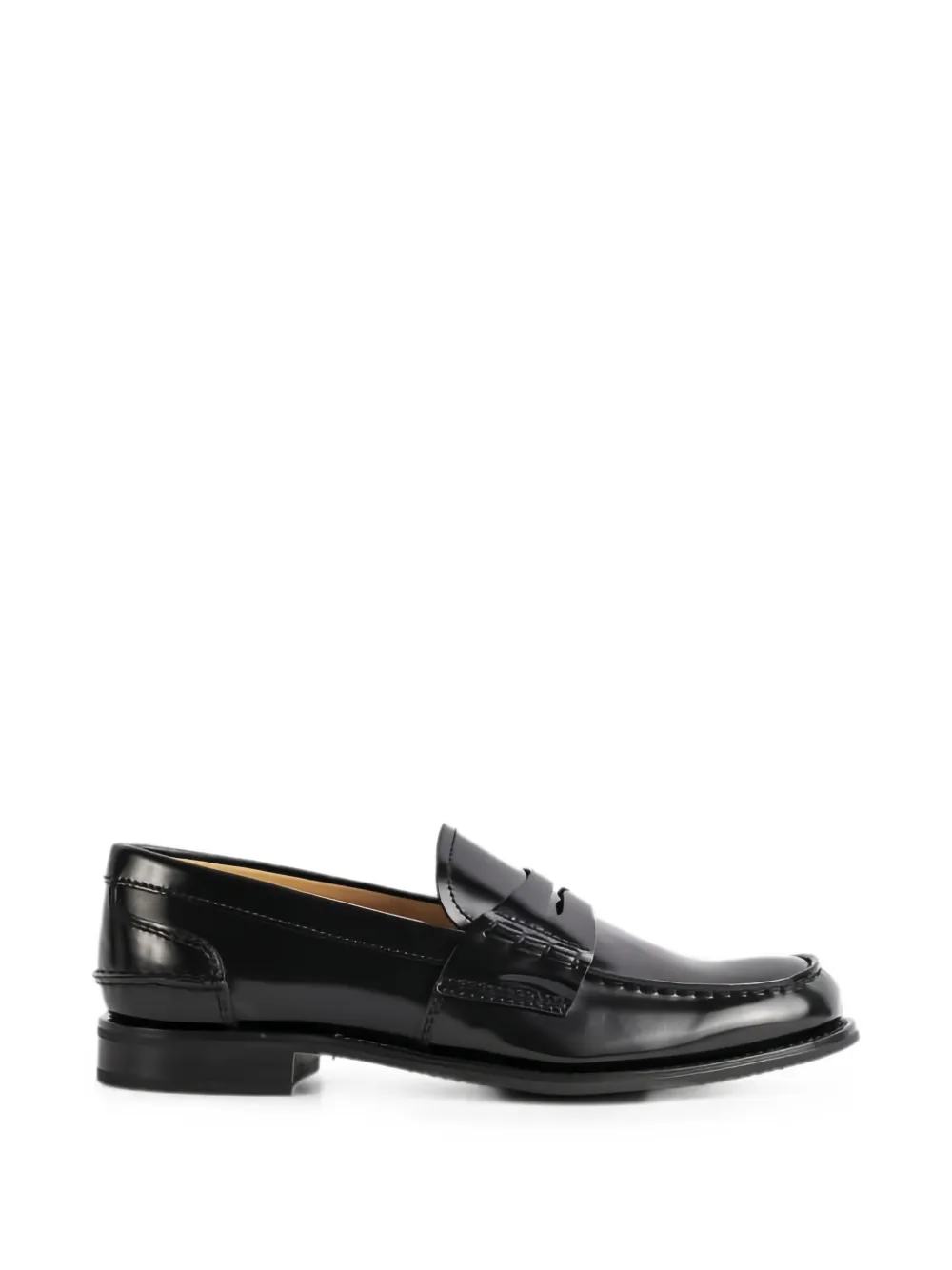 Church's Pembrey leather loafers Zwart