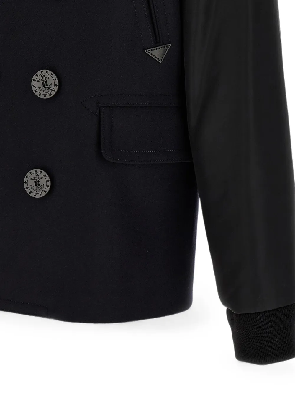 DSQUARED2 Hybrid jas met dubbele rij knopen Blauw