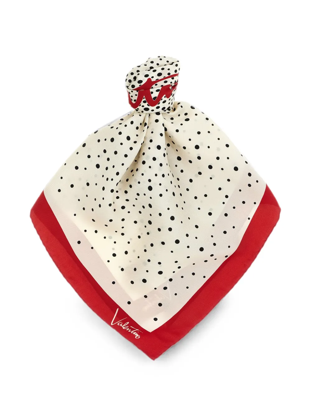 Valentino Garavani Little Stars Starry scarf - Toni neutri