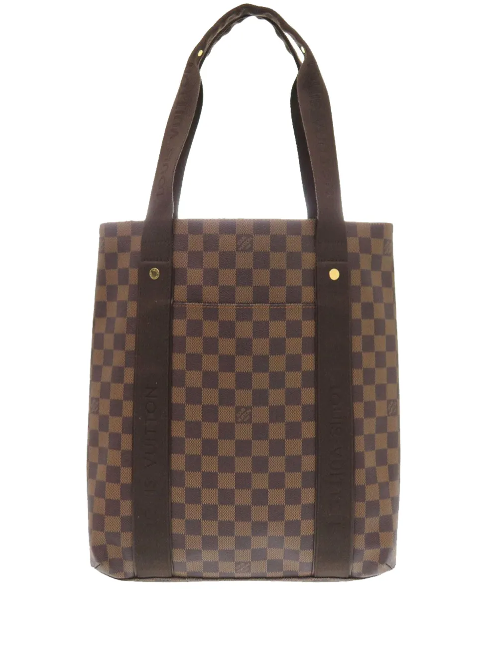 Louis Vuitton Pre-Owned 2008 Damier Ebene Cabas Beaubourg tote bag - Braun