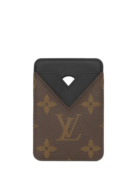Louis Vuitton Pre-Owned Portacarte Monogram Macassar Magnetic 2024