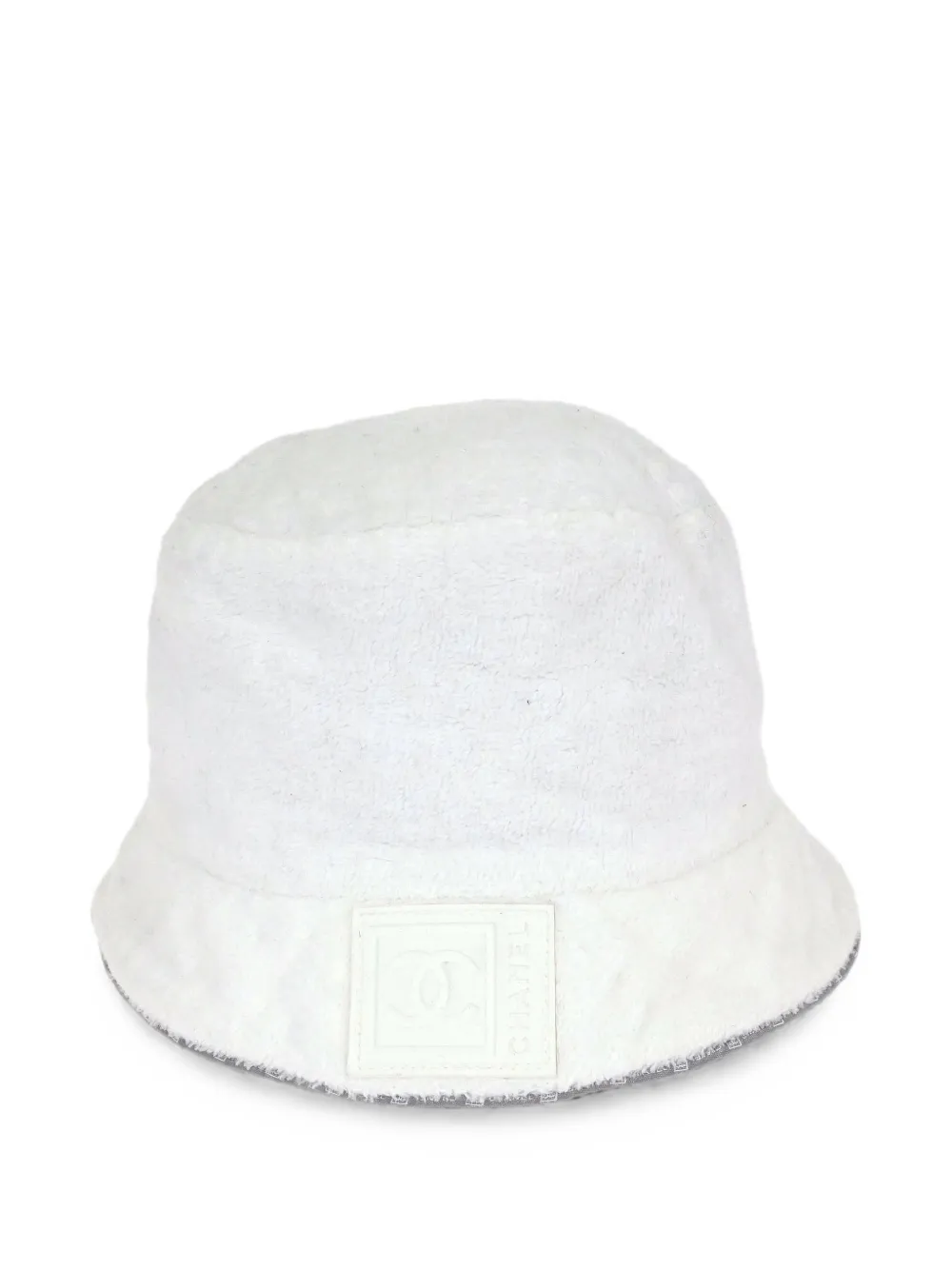 CHANEL Pre-Owned 1990-2000s Sport Line bucket hat - Bianco
