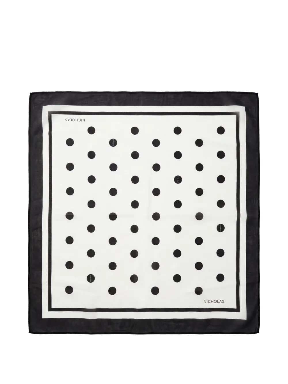 Nicholas Luiza Head Scarf In White