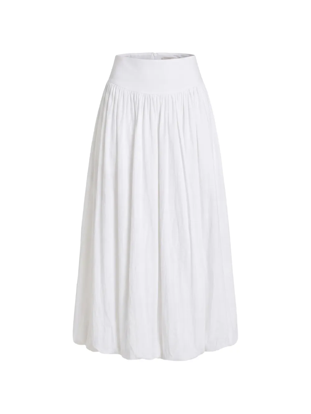 Nicholas Gonna midi Zaira bubble - Bianco