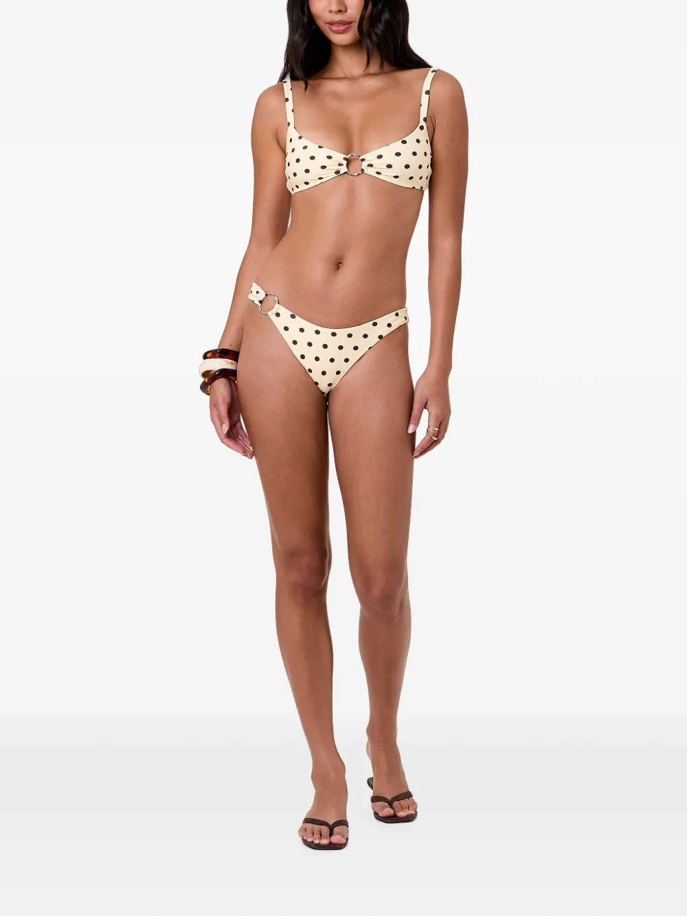  Nicholas Malie Bikini Top - Neutro 