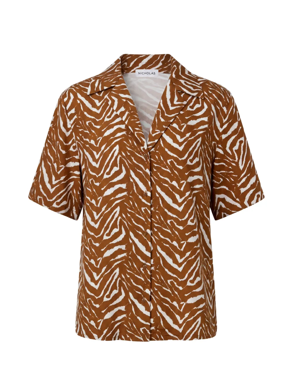 Nicholas Sonora shirt - Braun