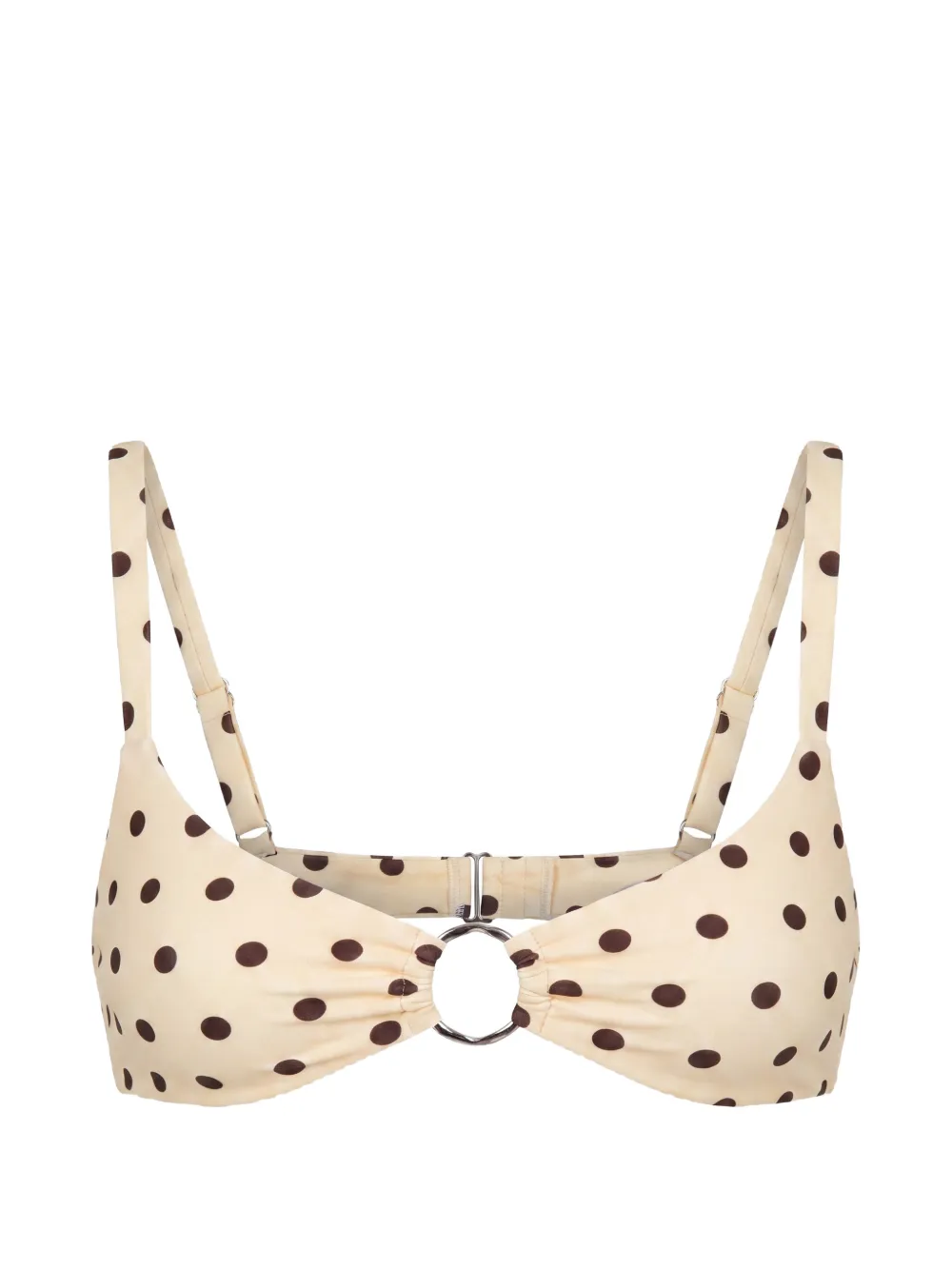 Nicholas Halia polka-dot bikini bottoms - Toni neutri