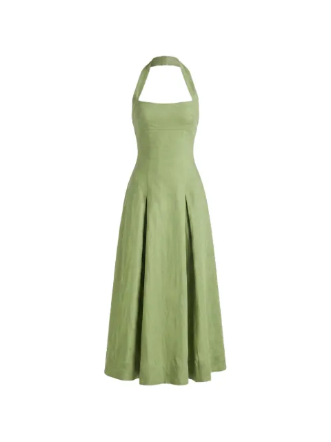Nicholas Elizabeth halterneck midi dress
