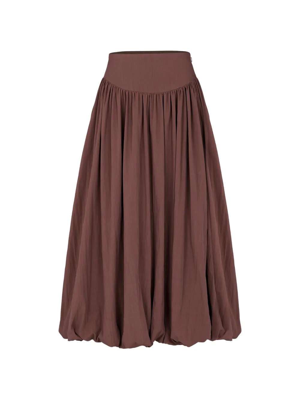Nicholas Zaira Midi-Bubble-Skirt - Braun
