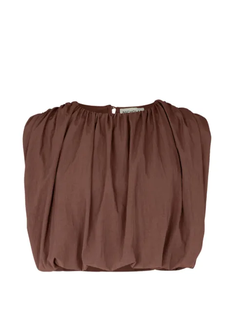 Nicholas Nadira top - chocolate