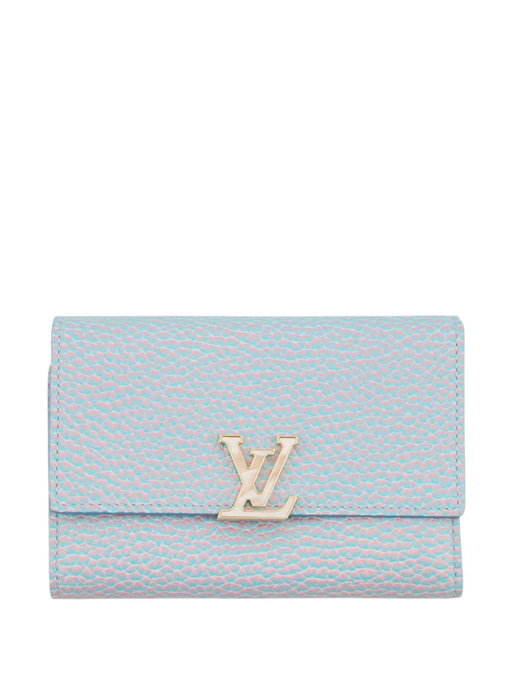Louis Vuitton Pre-Owned 2021-2026 Taurillon Capucines Compact Wallet small wallets - Purple