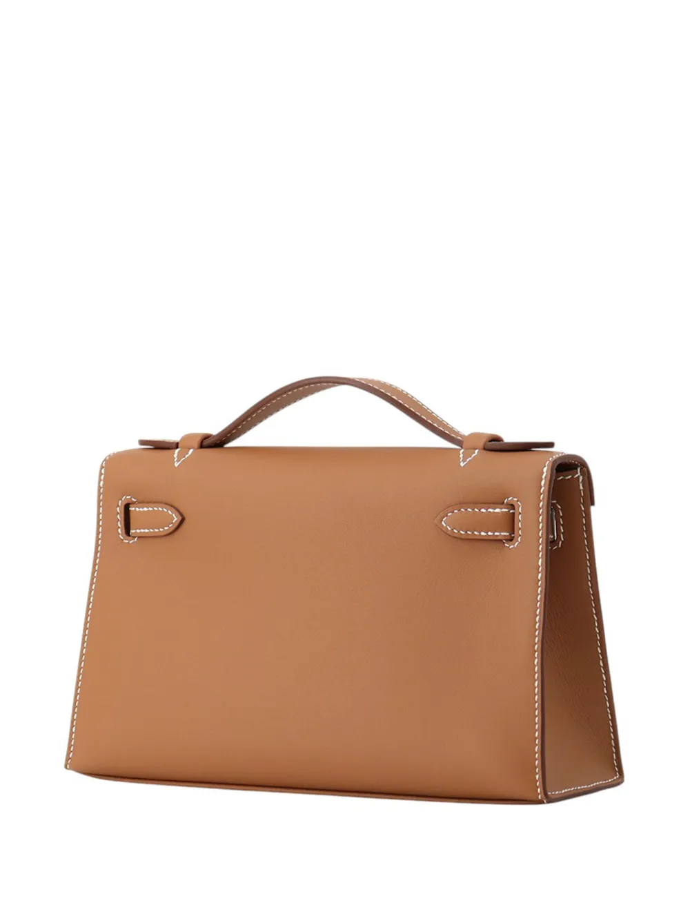 Hermès Pre-Owned 2026 Swift Kelly Pochette 22 Handbag | Brown