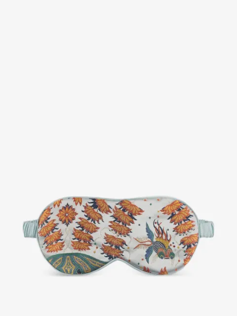 Shanghai Tang embroidered silk eye mask