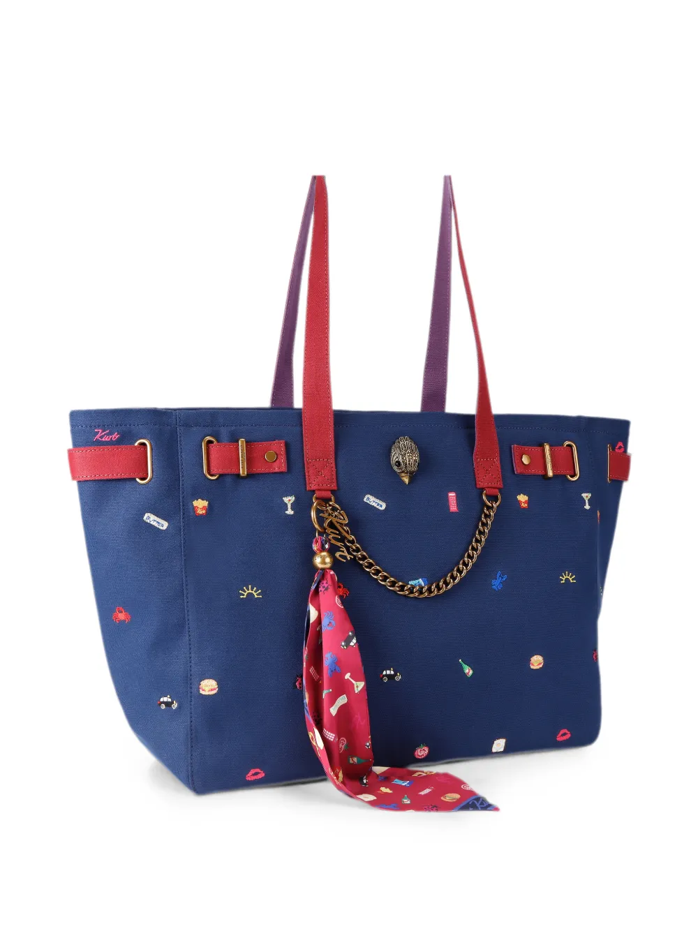 Kurt Geiger London Sloane shopper Blauw
