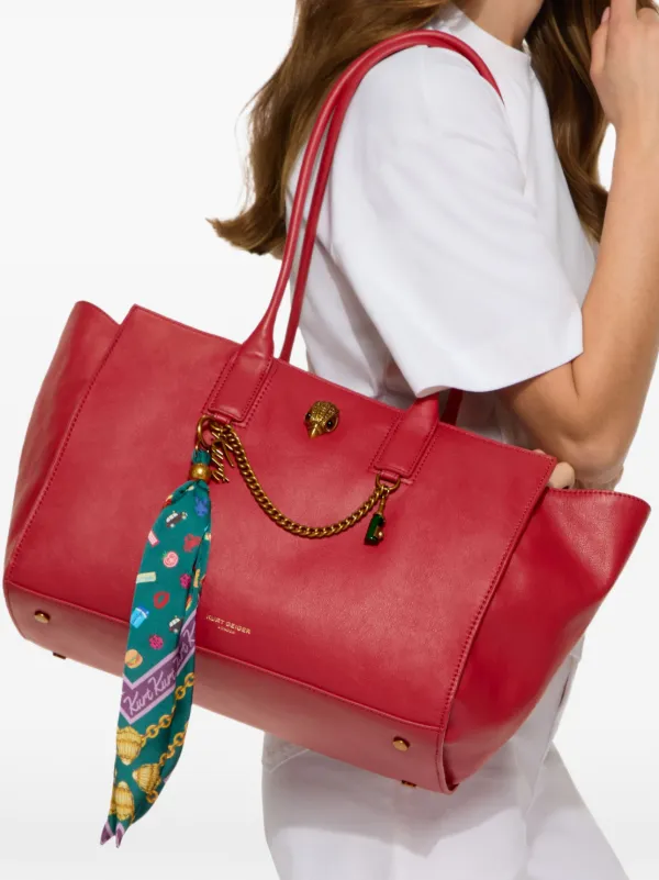 Kurt Geiger London Sloane トートバッグ | レッド | FARFETCH JP