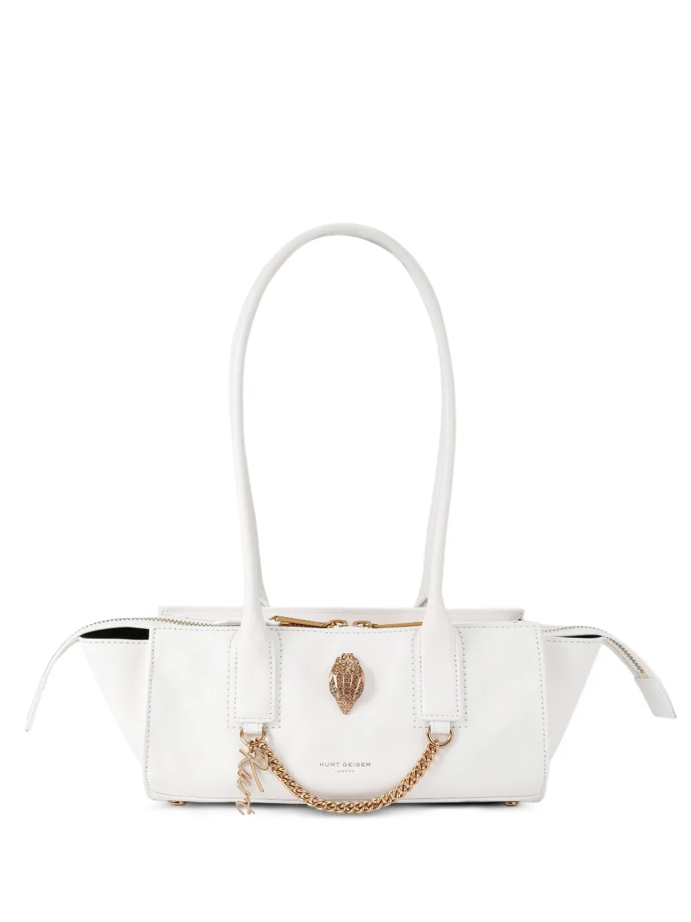 Kurt Geiger London Borsa a spalla Sloane East West - Bianco