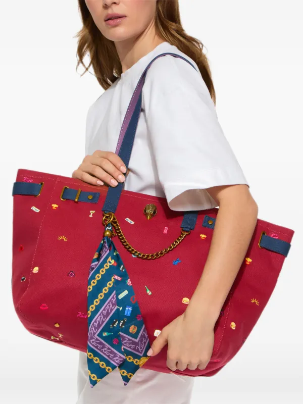 Kurt Geiger London Sloane トートバッグ | レッド | FARFETCH JP