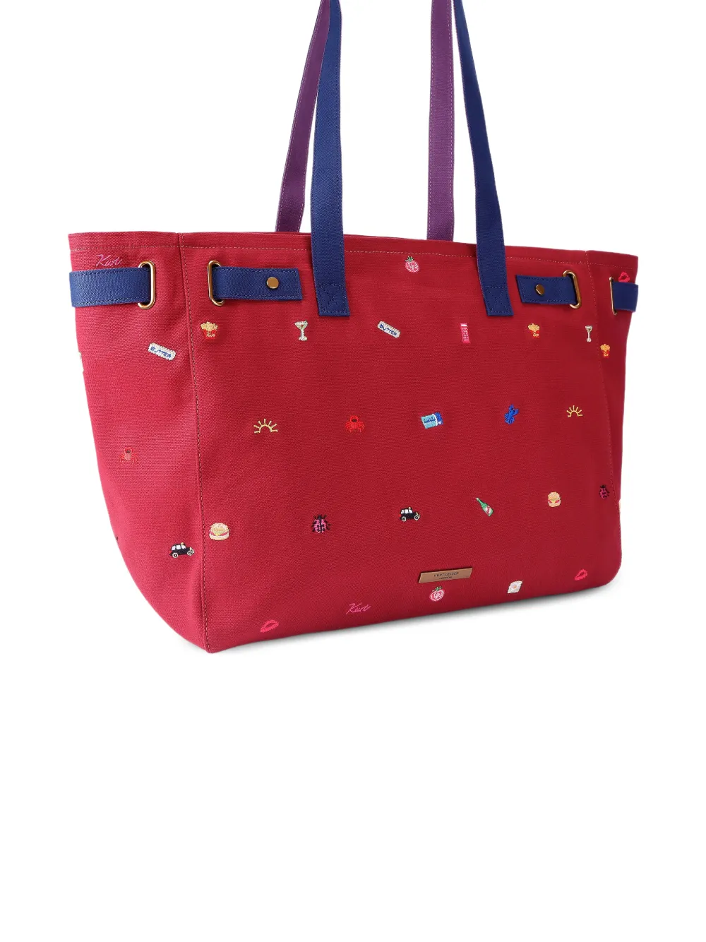 Kurt Geiger London Sloane shopper Rood