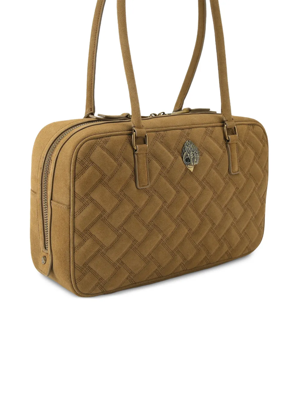 Kurt Geiger London Kensington grote duffeltas Bruin