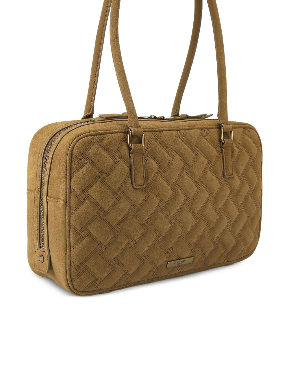 Kurt Geiger London Kensington grote duffeltas Bruin