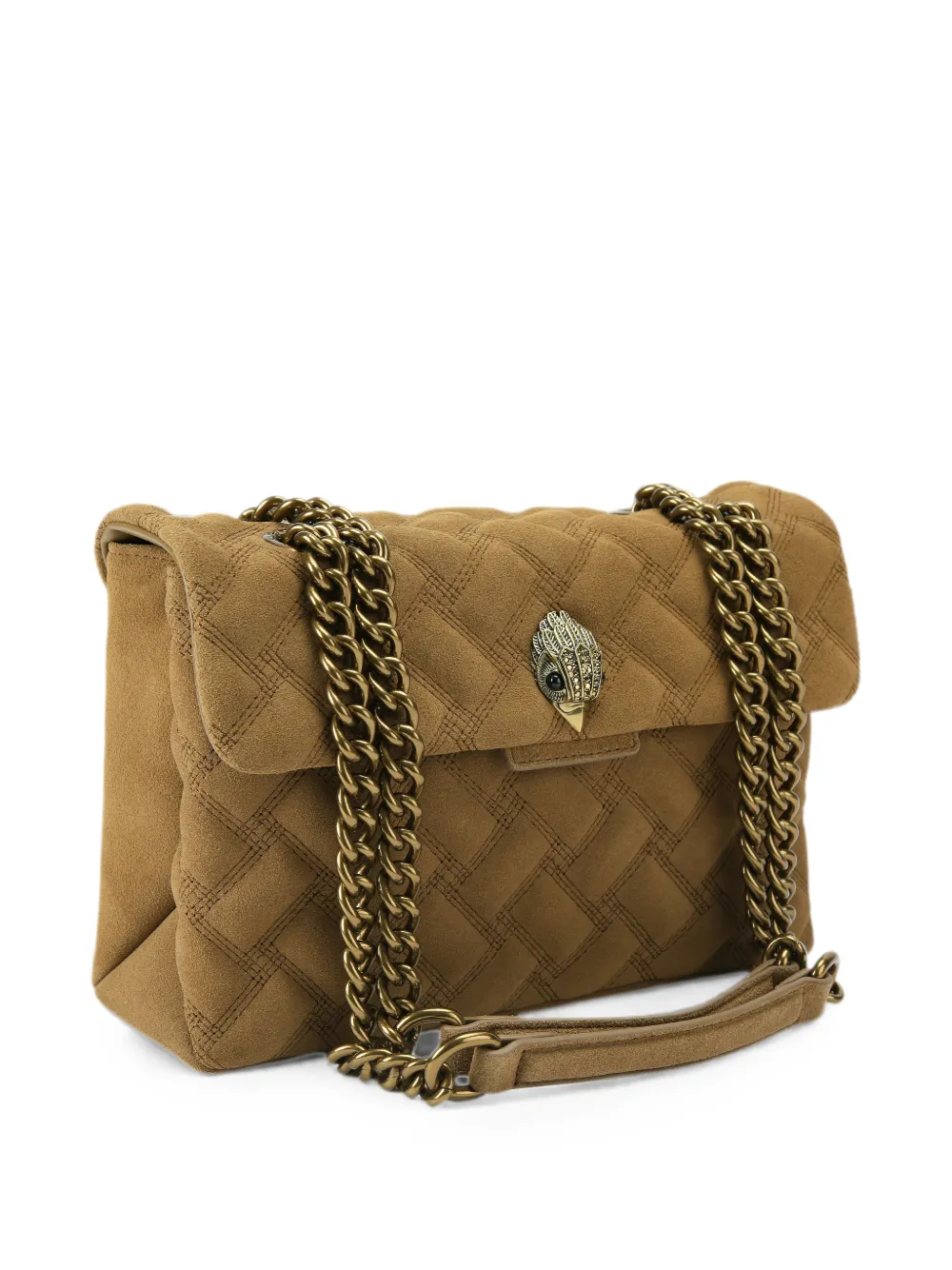 Kurt Geiger London Kensington leren tas Groen