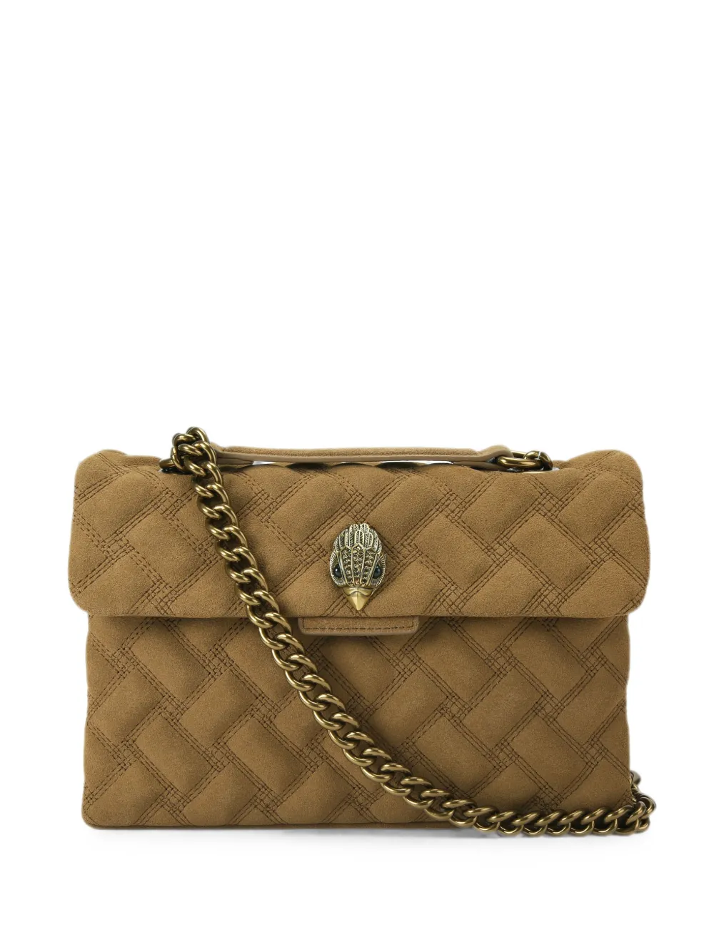 Kurt Geiger London Borsa Kensington in pelle - Verde