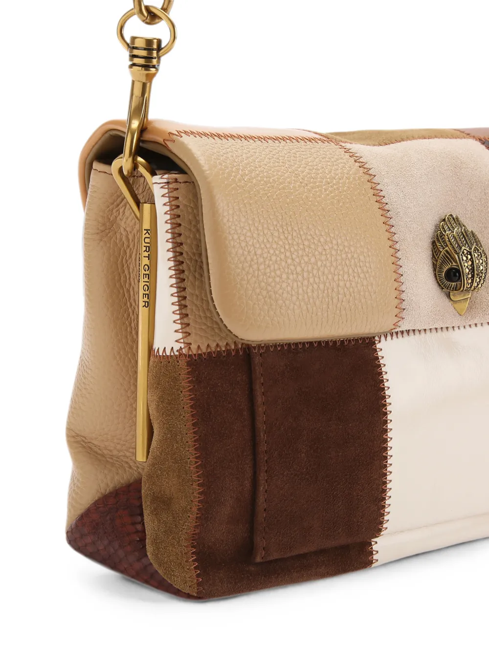 Kurt Geiger London Celia schoudertas Beige