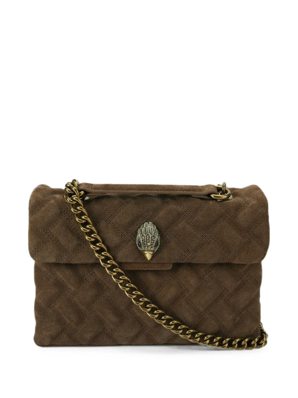 Kurt Geiger London Borsa Kensington in pelle - Marrone
