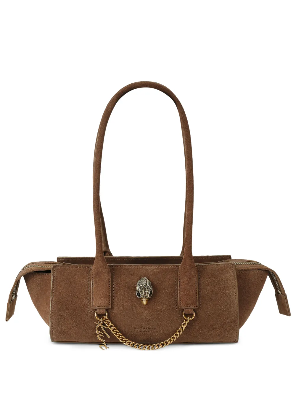 Kurt Geiger London Borsa a spalla Sloane East West - Marrone
