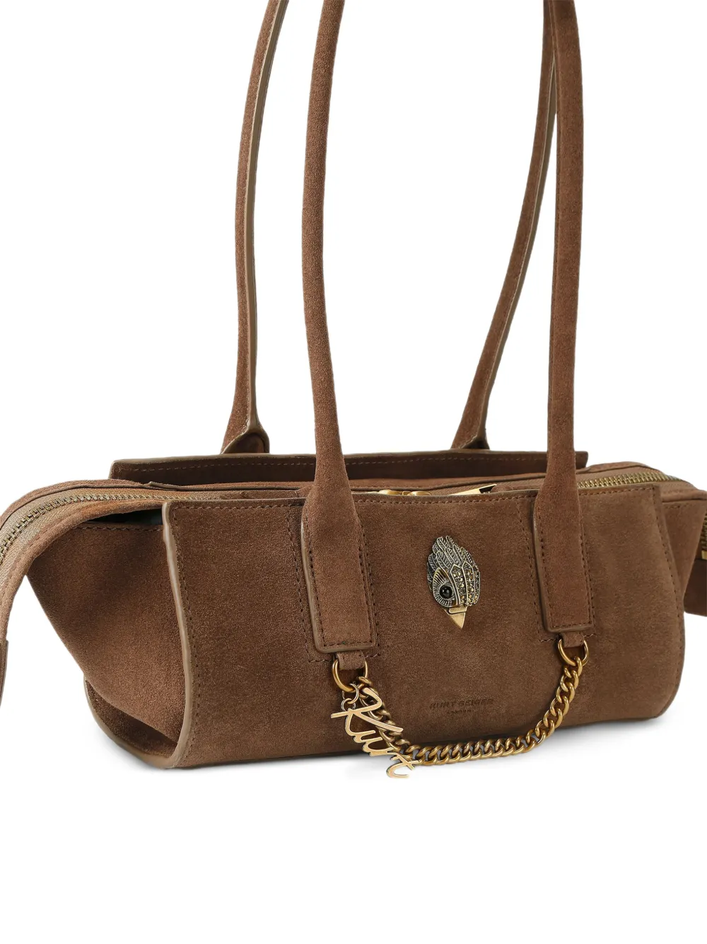 Kurt Geiger London Sloane East West schoudertas Bruin