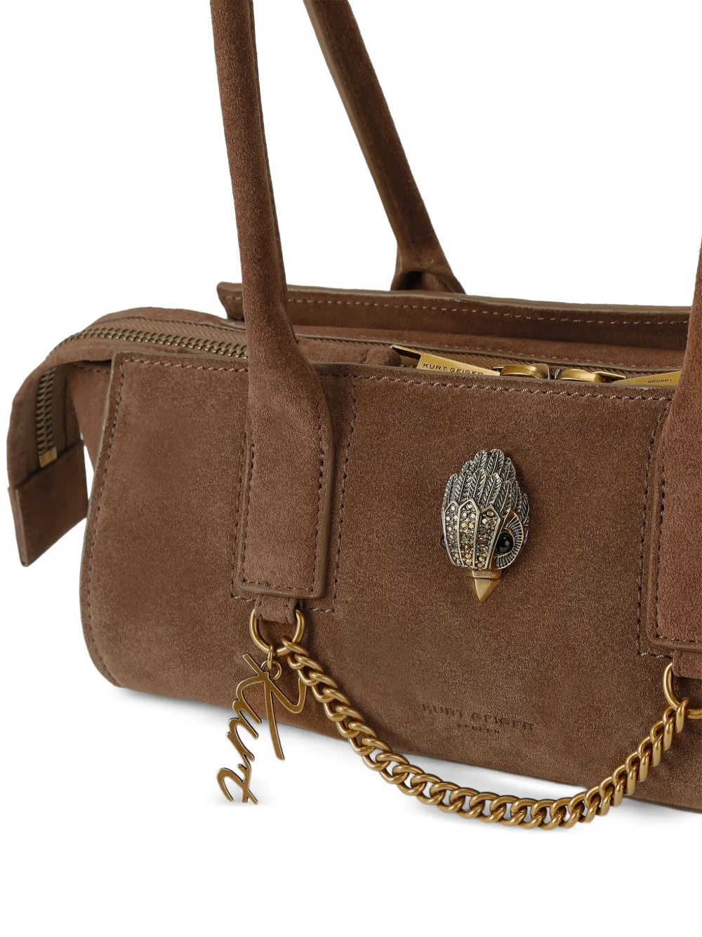 Kurt Geiger London Sloane East West schoudertas Bruin