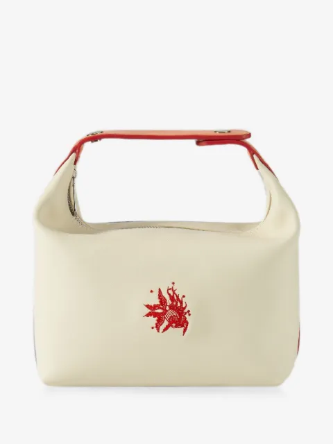 Shanghai Tang Watersky leather toiletry case