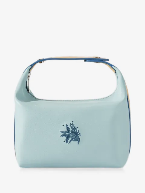 Shanghai Tang Watersky leather toiletry case
