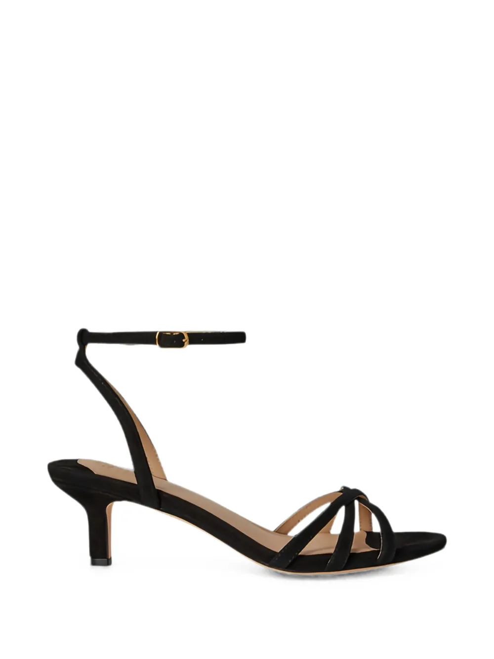 Polo Ralph Lauren Kendyl crossover sandals Zwart