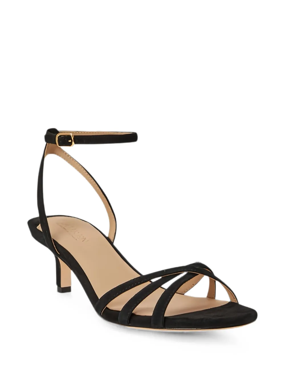Polo Ralph Lauren Kendyl crossover sandals Zwart