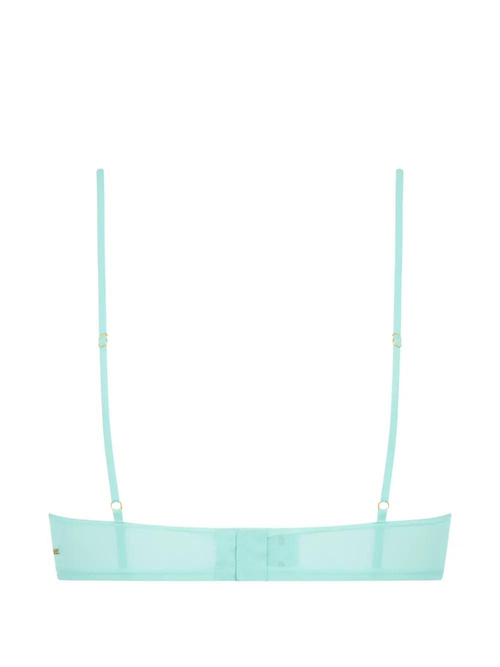 Maison Close Double Sens corbeille doorzichtige bh Blauw