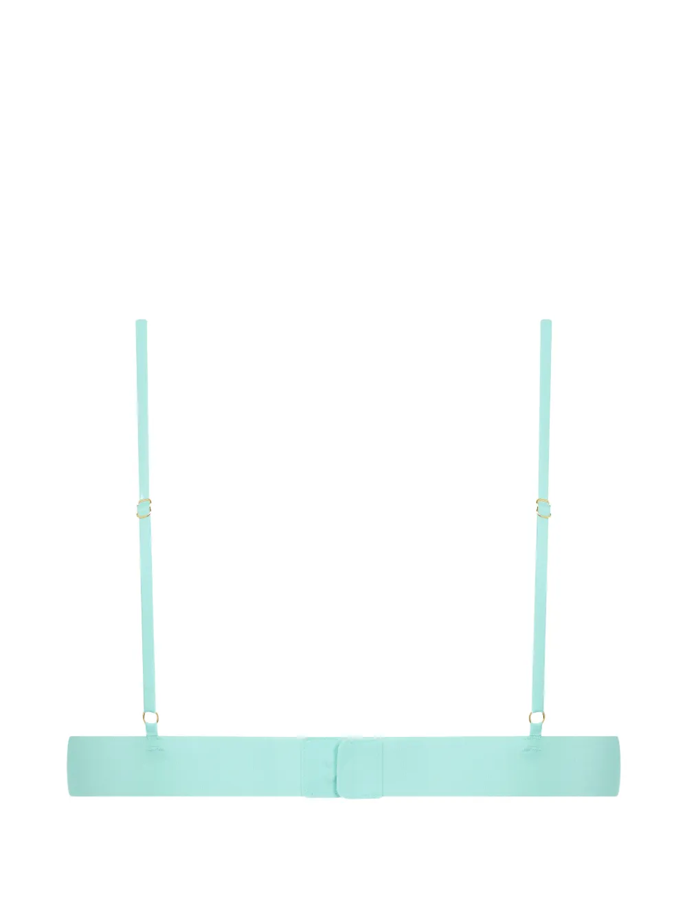 Maison Close Double Sens doorzichtige triangel bh Blauw