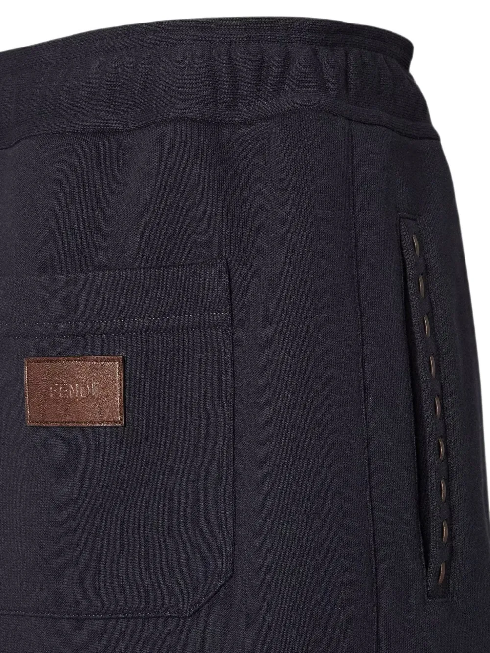 FENDI Trainingsshorts met trekkoord Blauw