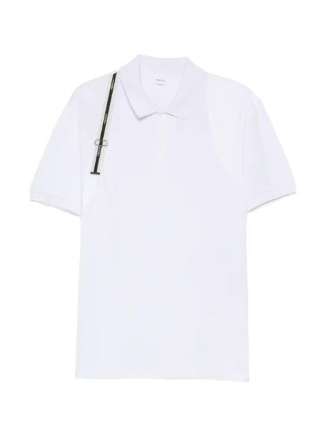 Alexander McQueen harness-detail polo shirt