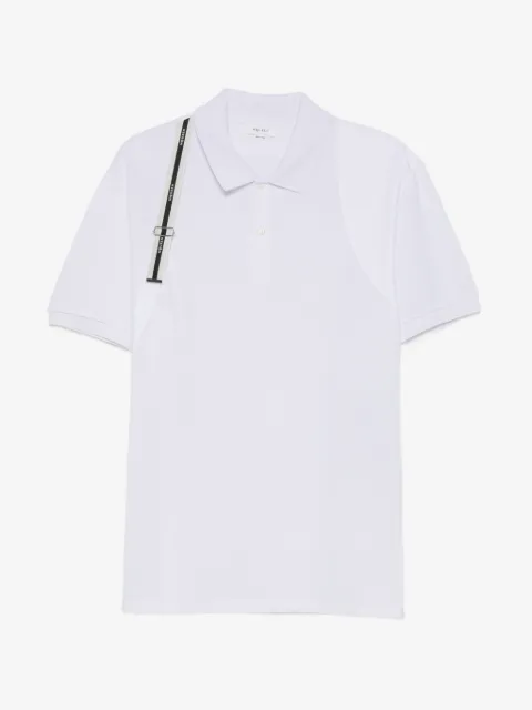Alexander McQueen harness-detail polo shirt