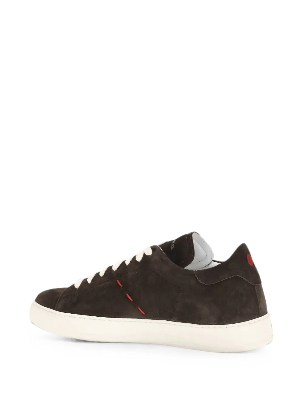 Kiton Suède sneakers Bruin