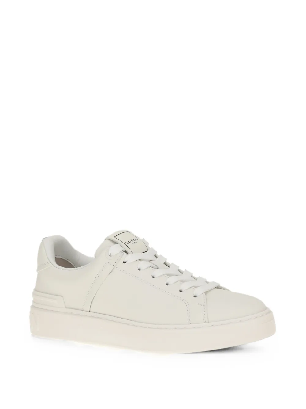 Balmain B-Court leather sneakers Wit
