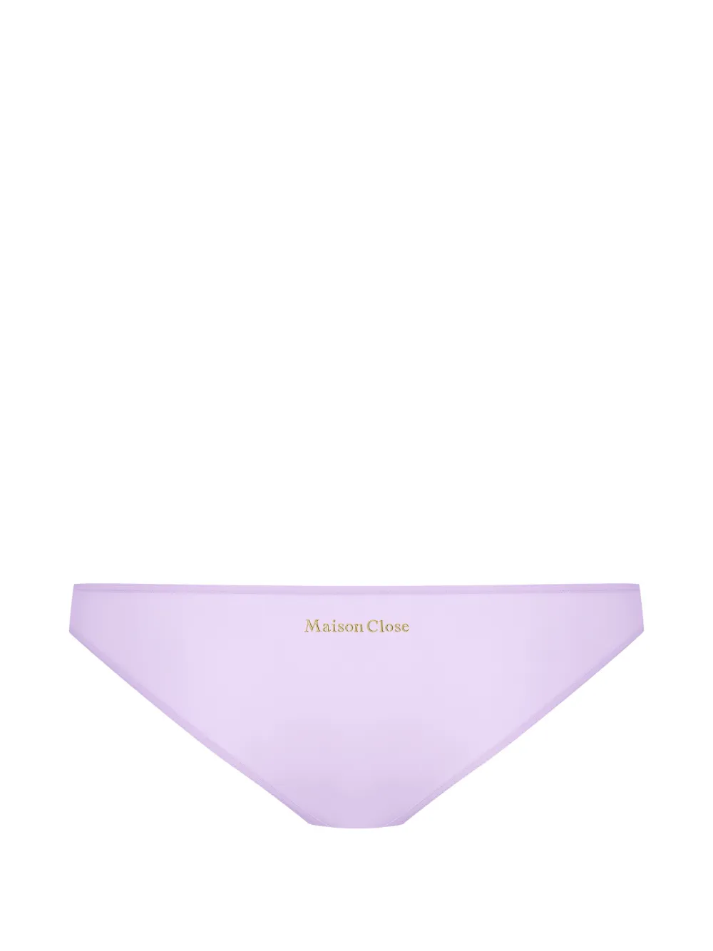 Maison Close Double Sens doorzichtige slip Paars