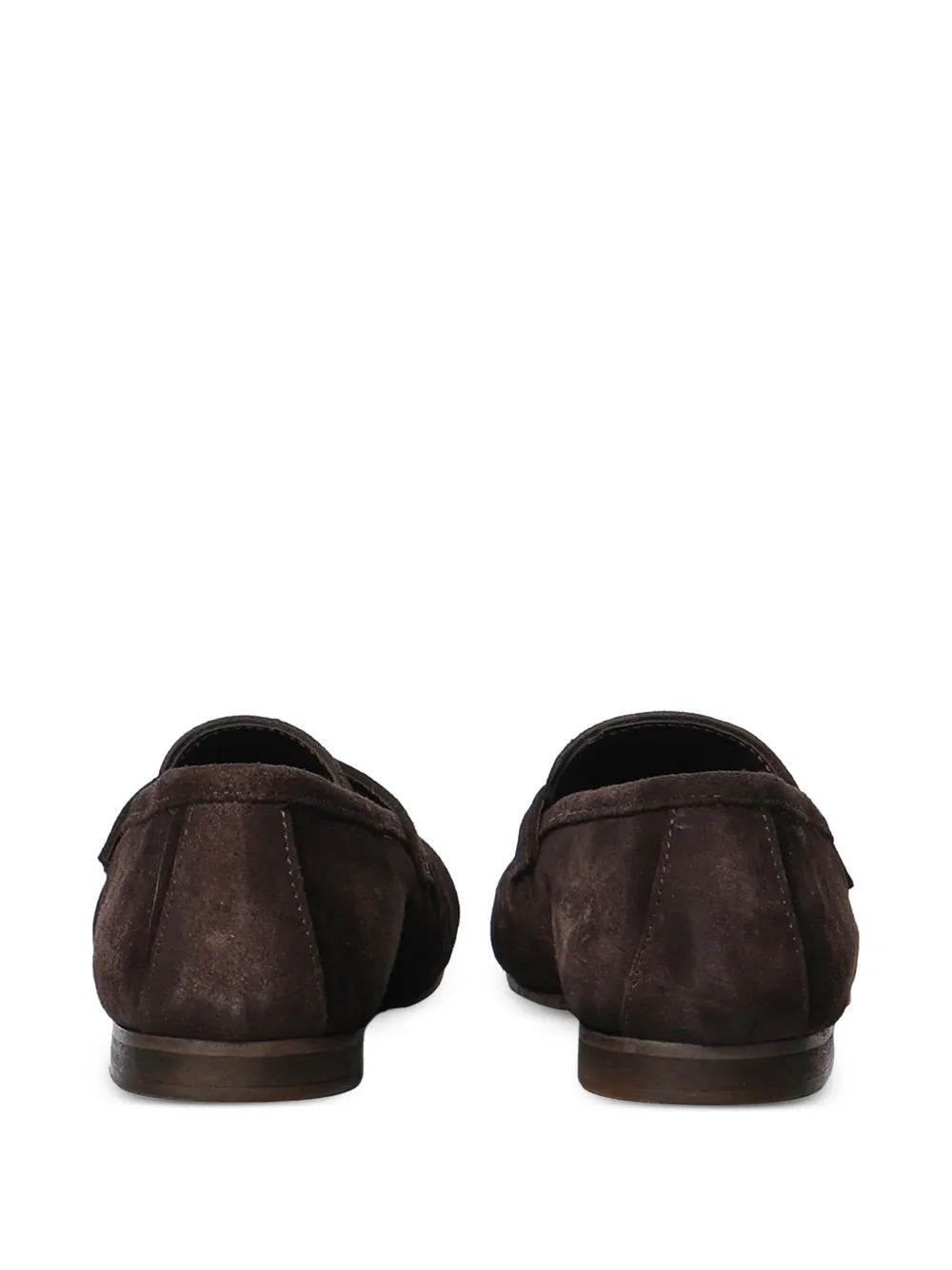 Giuliano Galiano Jacob loafers met ruches Bruin