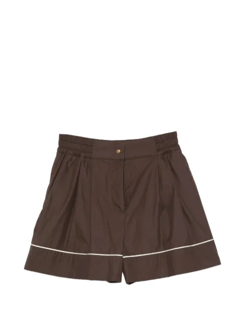 Moncler pantalones cortos con parche del logo