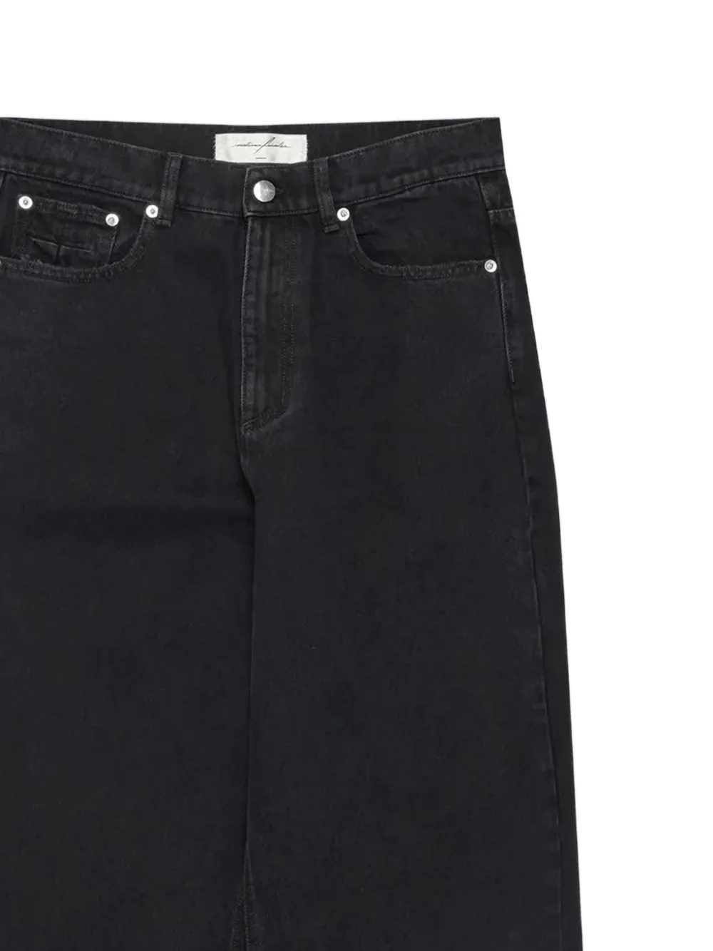 matieres fecales MX jeans met vijf zakken Zwart